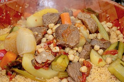 PLAT DE COUSCOUS